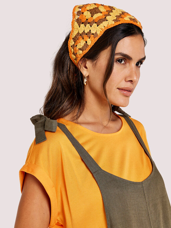 Crochet Head Scarf, Assorted, large