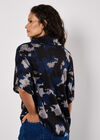 Paint Splash Soft-Touch Top, Navy, large