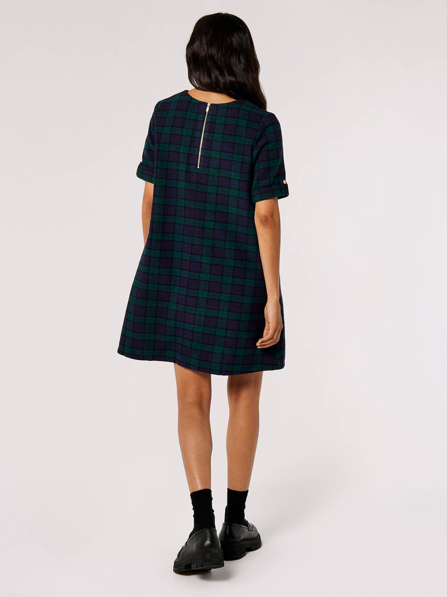 Tartan shift dress best sale uk