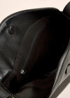 Soft Leather Shoulder Bag, Black, large