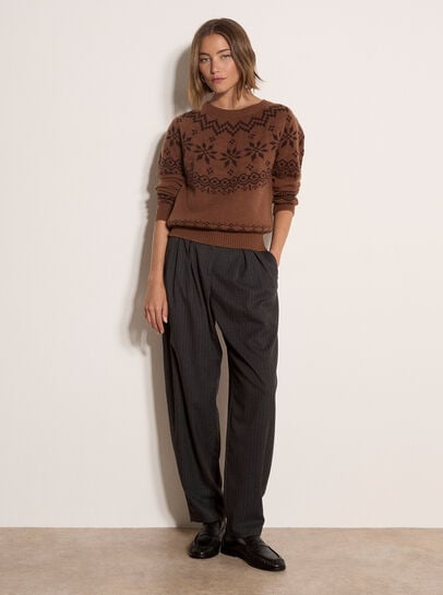 Fair Isle Soft Knit Jumper