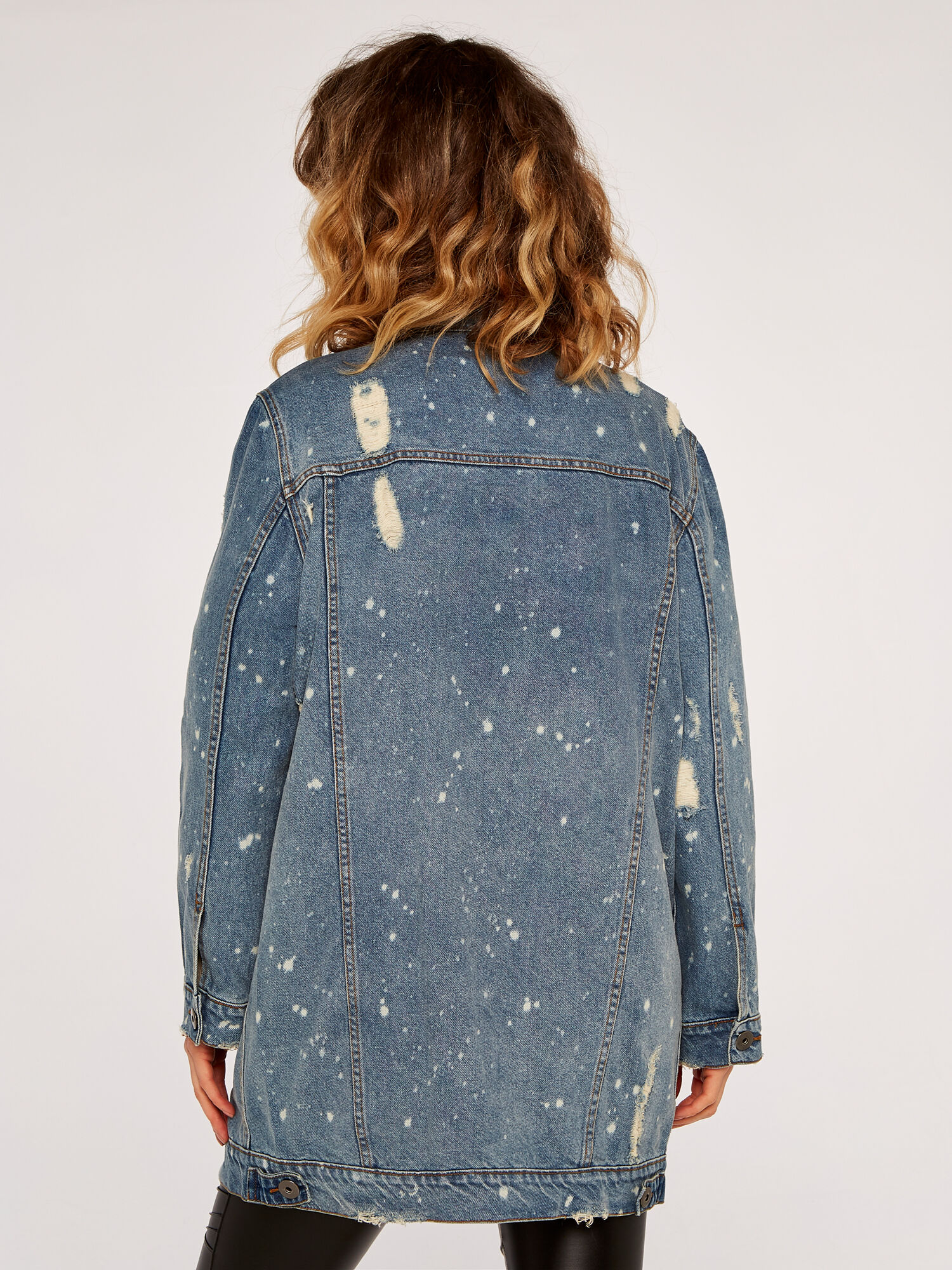 Free people sales pearl denim jacket
