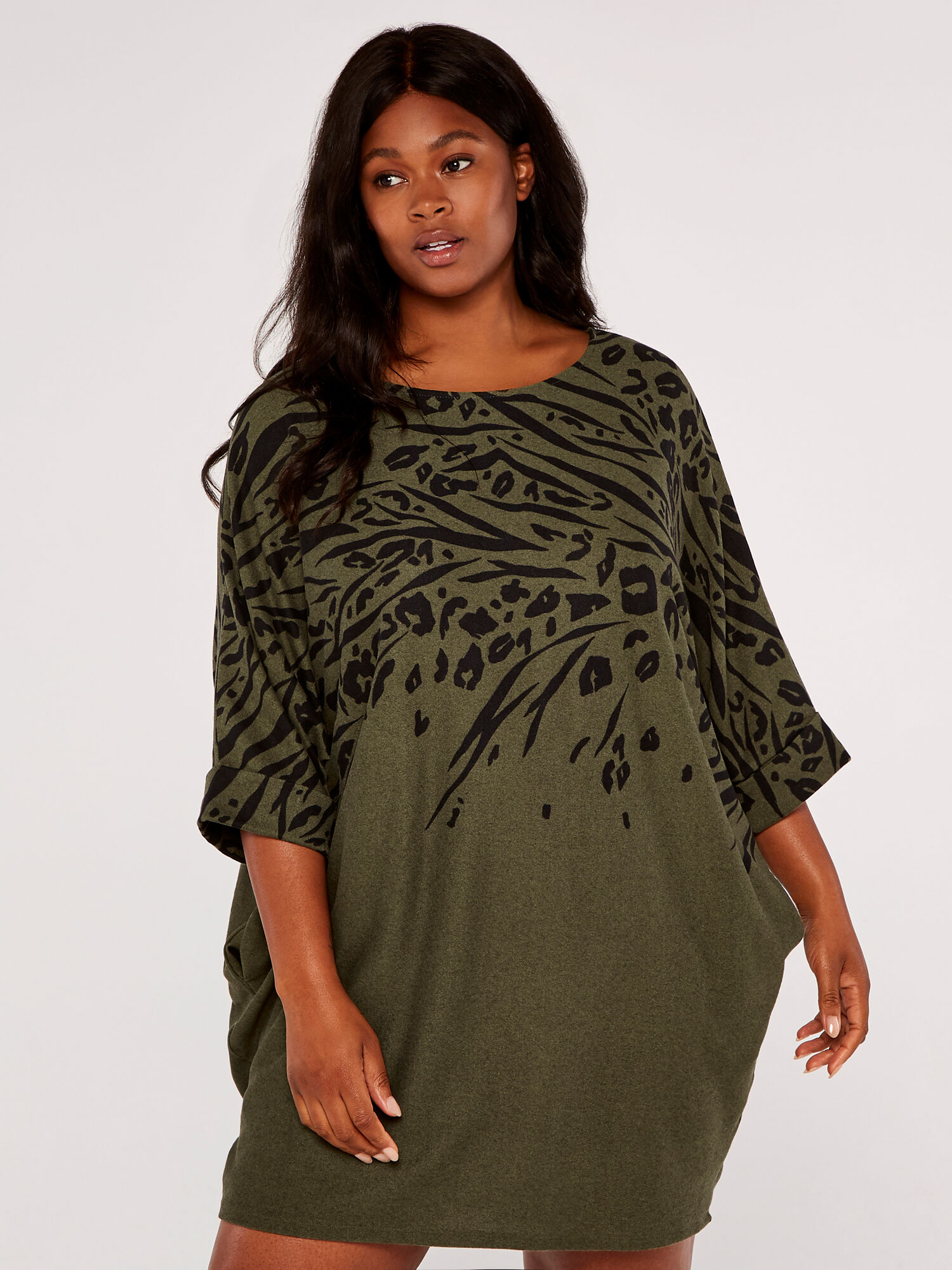 Leopard casual dress hotsell