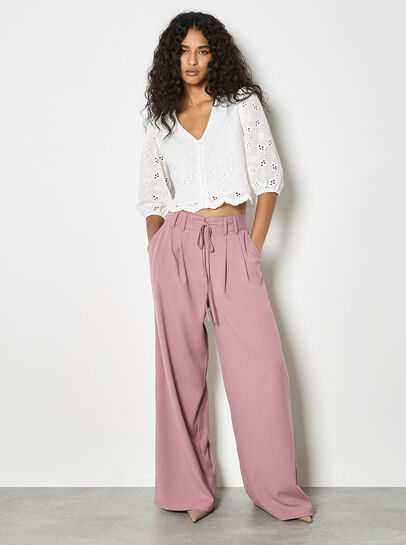 Cotton Broderie Anglaise Floral Top