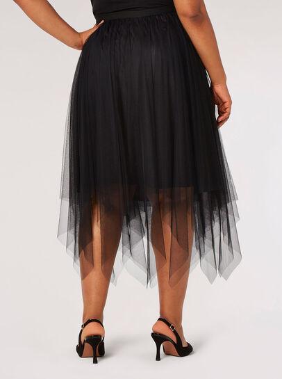 Curve Tulle Midi Tutu Skirt