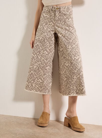 Ikat Gianna Wide-Leg Jeans