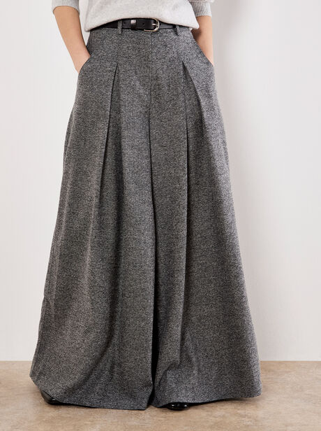 Woven Wide Leg Trousers