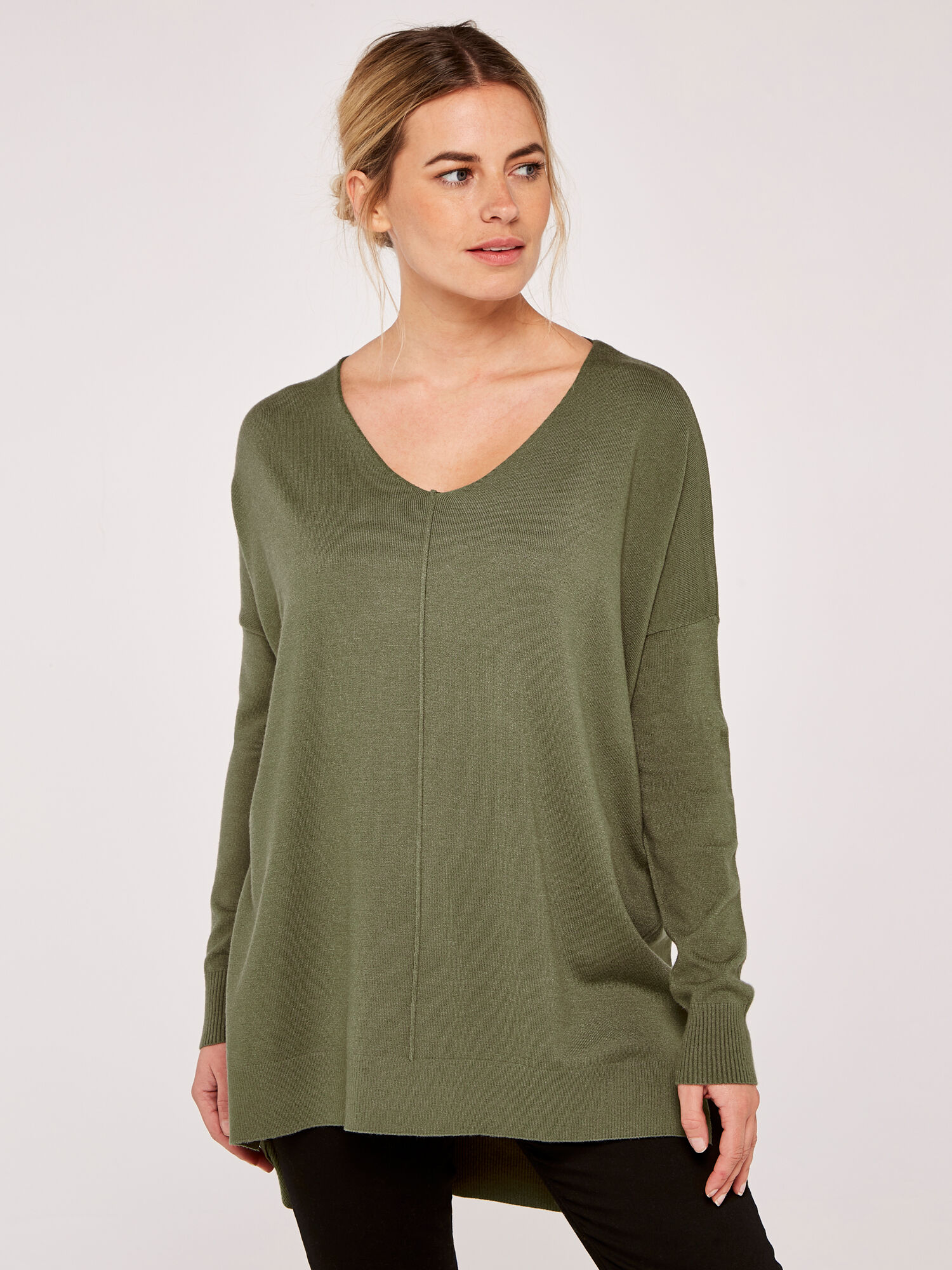 Soft v on sale neck sweater