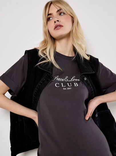 Peace And Love Club T-Shirt