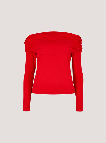Jersey Bardot Top