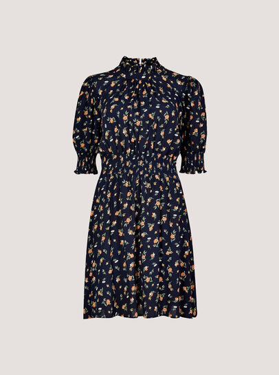 Ditsy Floral Ruffle Mini Dress