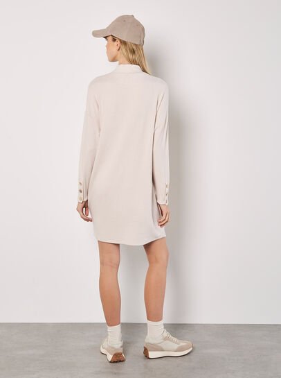 Soft Touch Cocoon Mini Dress