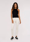 Halter Neck Top, Black, large
