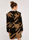 Hooded Oversized Coat, Stone, large