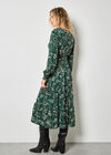 Eucalyptus Print Tiered Maxi Dress, Green, large