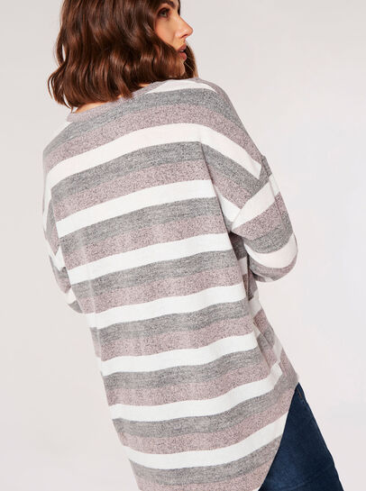 Soft Touch Stripe Top