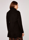 Waterfall Cardigan, Black, large