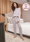 Waffle Lounge Joggers, Grey, large