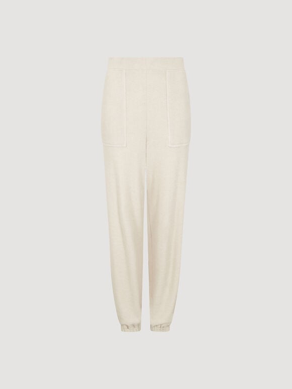 Soft Textured Joggers, Stone, large
