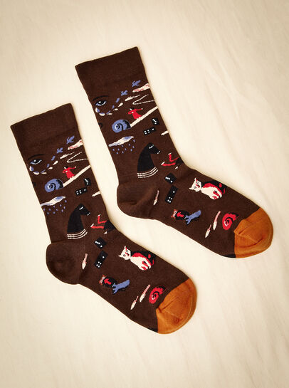 Halloween Cotton Socks