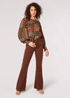Patchwork Ditsy Floral Top, Green, large