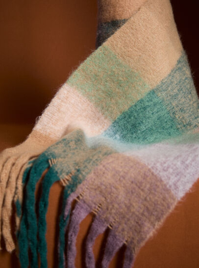 Colourblock Square Scarf