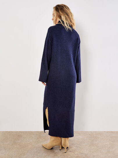 Roll Neck Jumper Maxi Dress