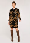Hooded Oversized Coat, Stone, large