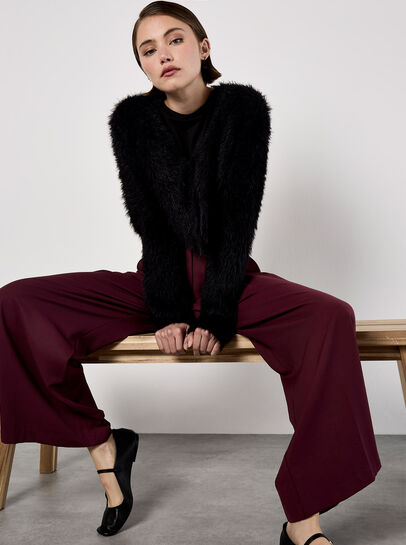 Tailored Wide-Leg Trousers