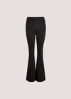Lola Flare Jeans, Black, large