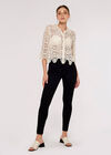 Geometric Crochet Shirt, Stone, large