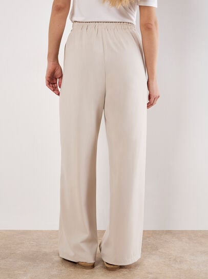 Woven Wide Leg Trousers