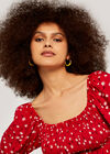 Enamle Hoops, Yellow, large