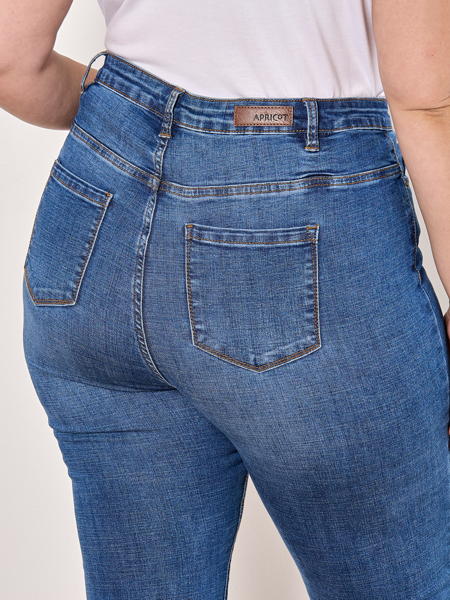 Curve Sade High-Waist Skinny Jeans