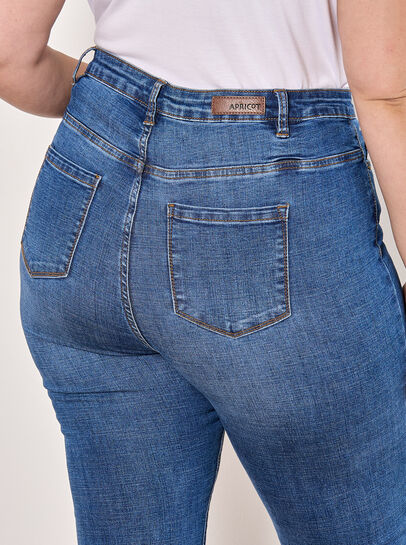 Curve Sade High-Waist Skinny Jeans