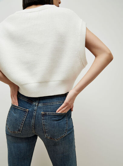 Mid-Rise Bootcut Jeans