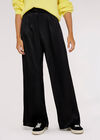 Wide Leg Trouser, Black, large