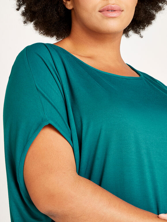Jersey Cocoon Top+, Green, large