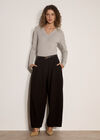 Diamante Embellished Jumper, Grey, large