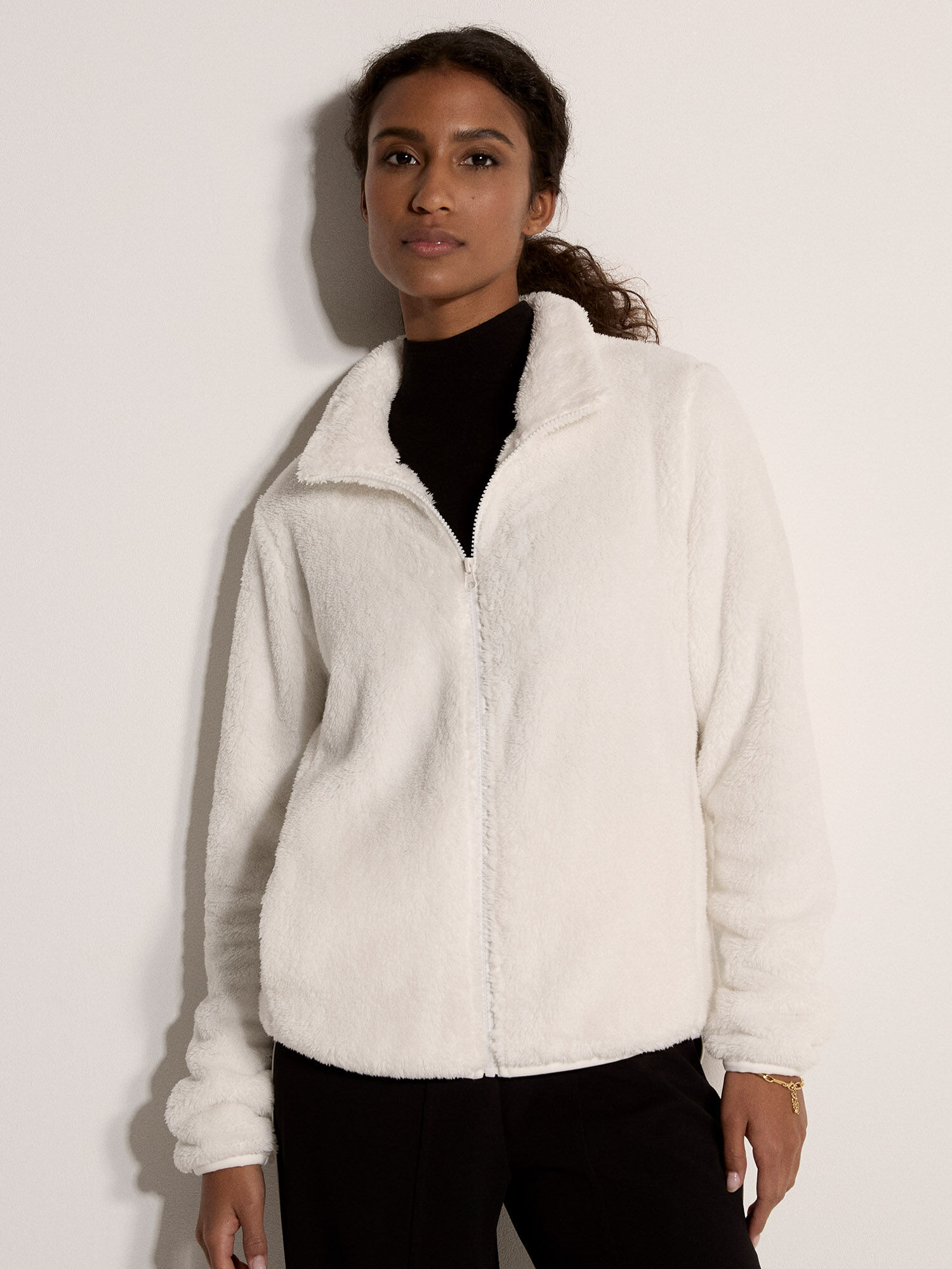 Fleece Cardigan | Apricot Clothing