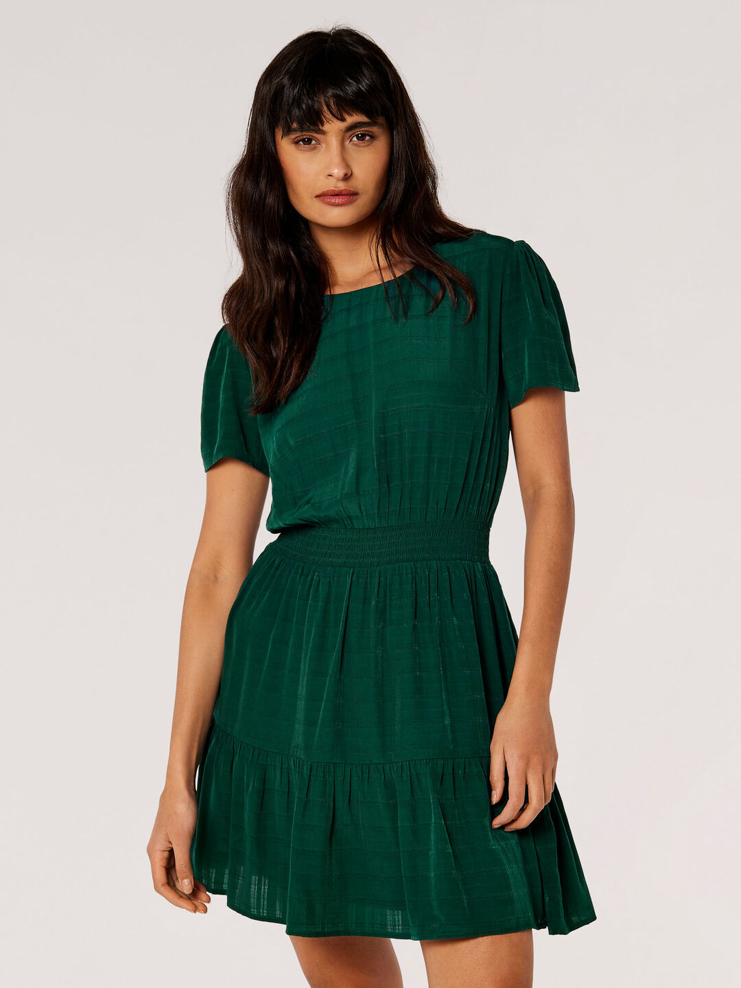 Self Check Mini Dress | Apricot Clothing
