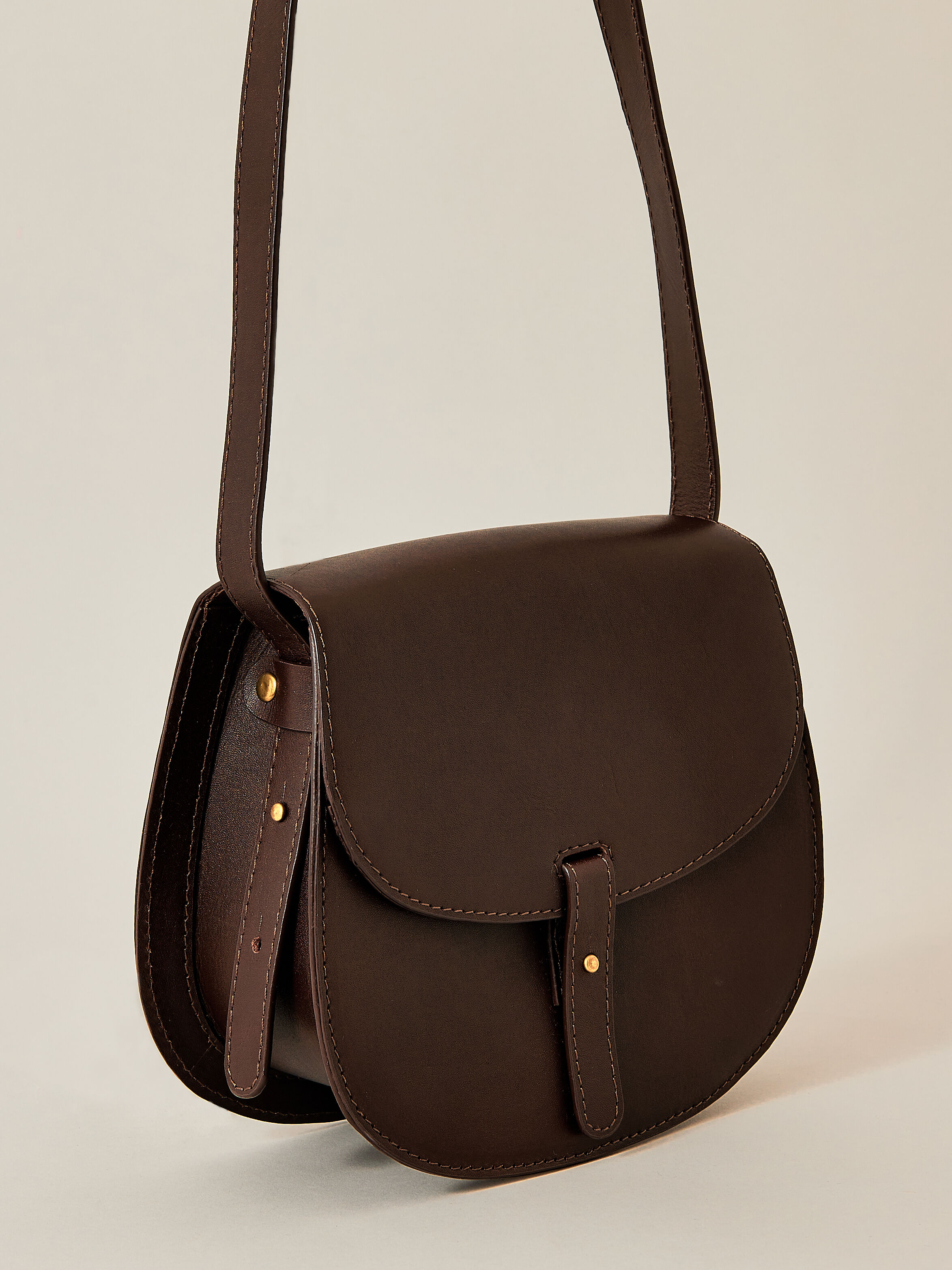 Crossbody top flap bag
