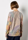 Abstract Leaf Jumper, Stone, large