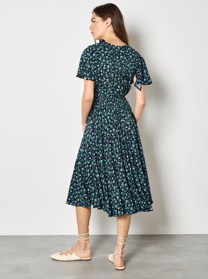 Ditsy Floral Midi Dress