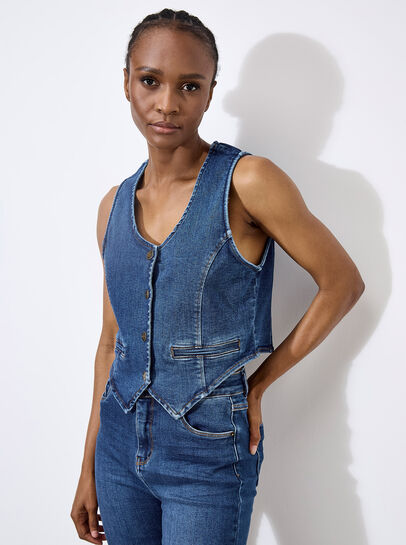 Denim Waistcoat