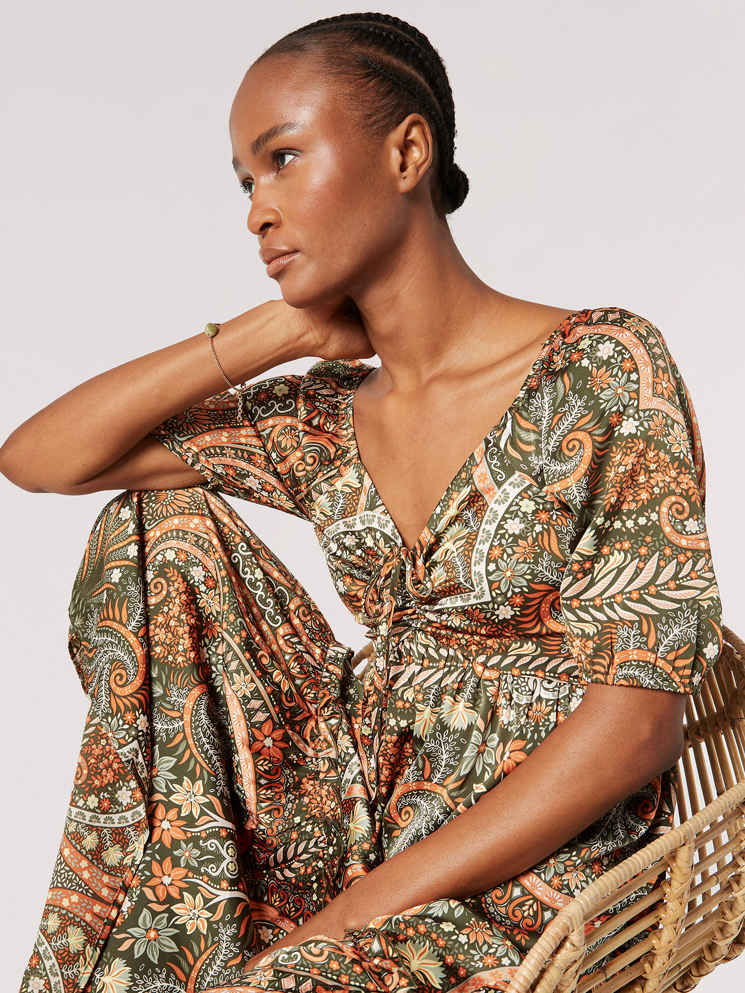Boho midi sales