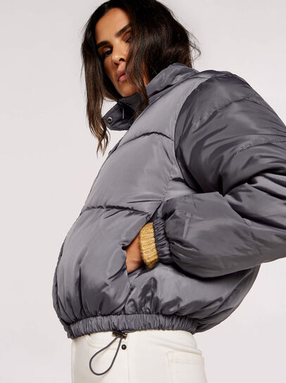 Cropped Puffer Jacket