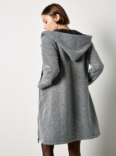 Tweed Fleece Lined Jacket