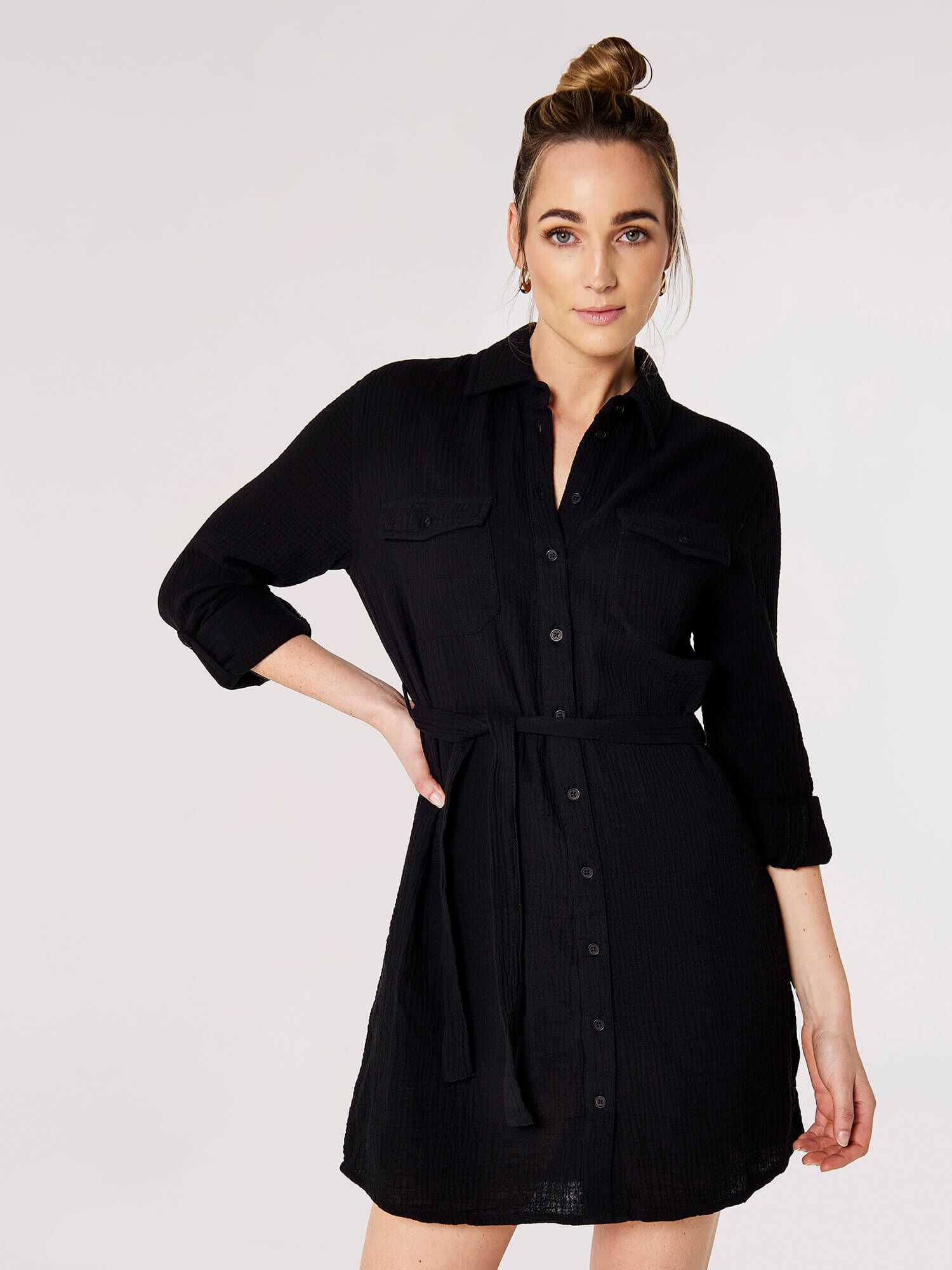 Black shirt dress size 20 new arrivals