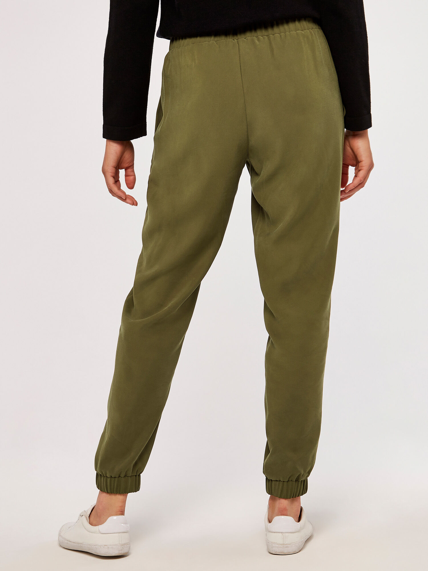 Tencel Joggers Apricot Clothing